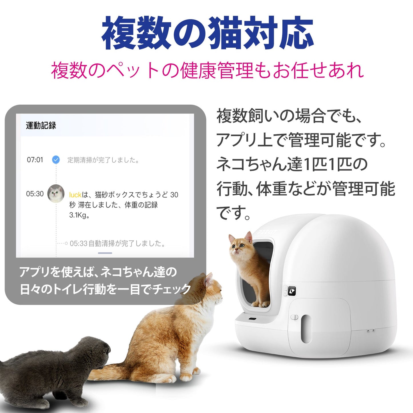 Pura Max2 / P9902 高級版 猫自動トイレ