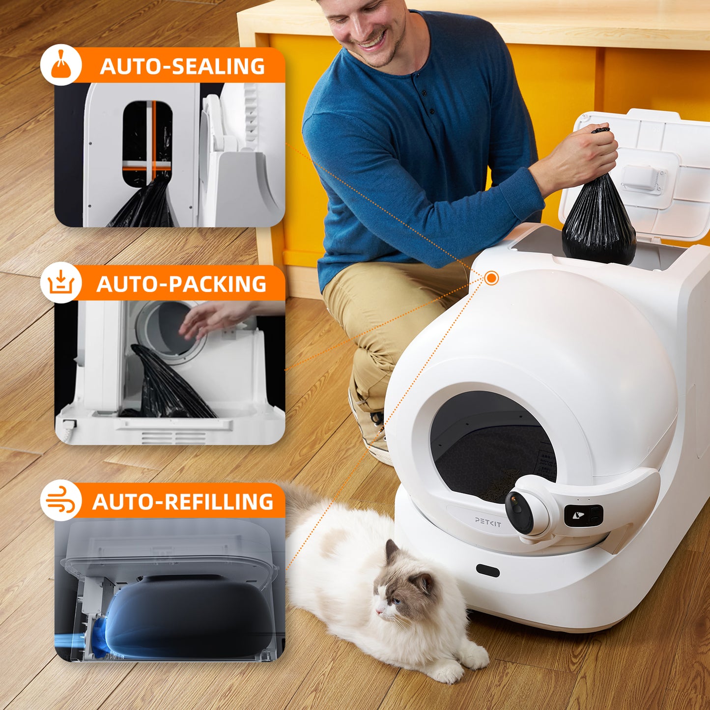 PETKIT 全自動猫トイレPurobot