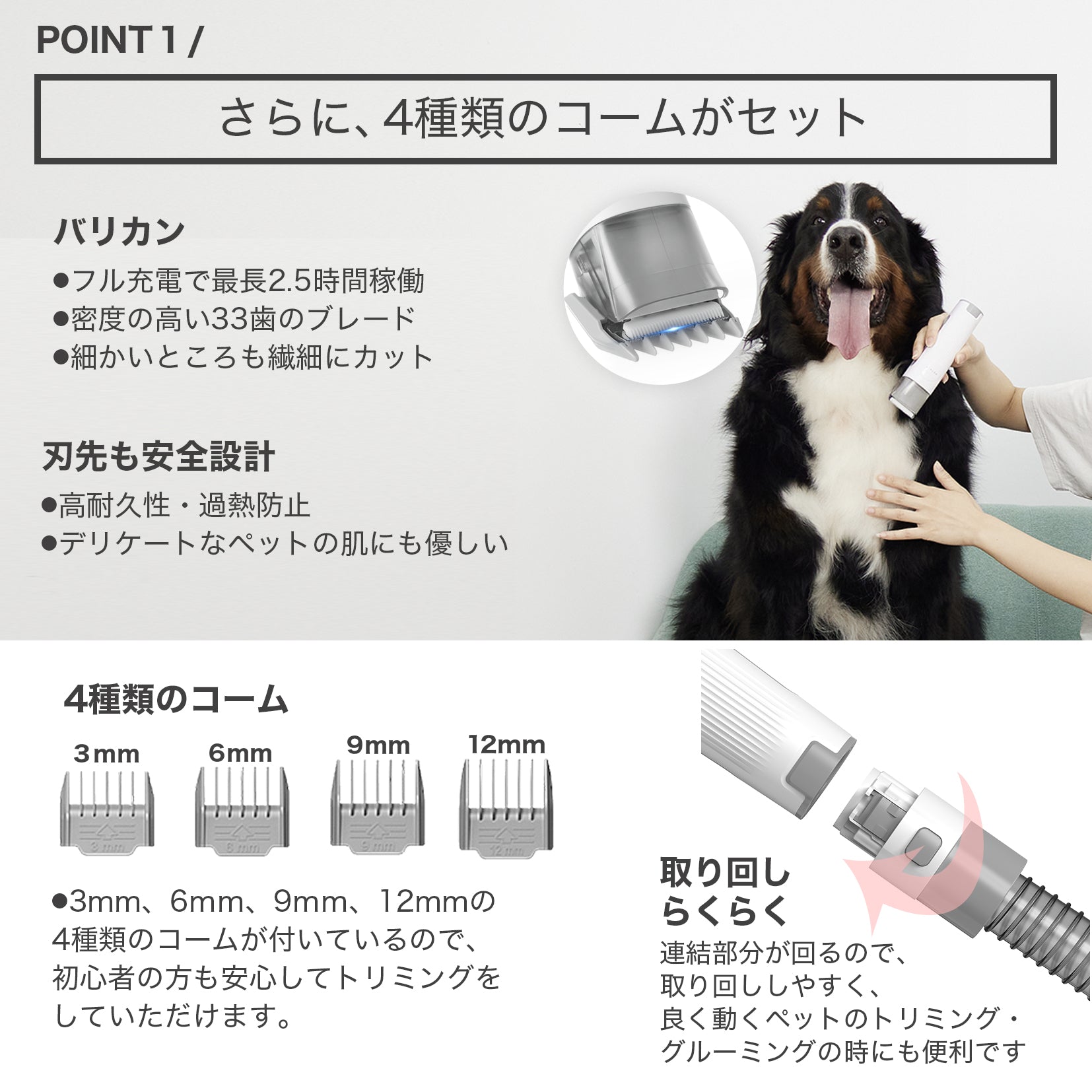 5in1 グルーミングキット / LM4 – PETKIT JP
