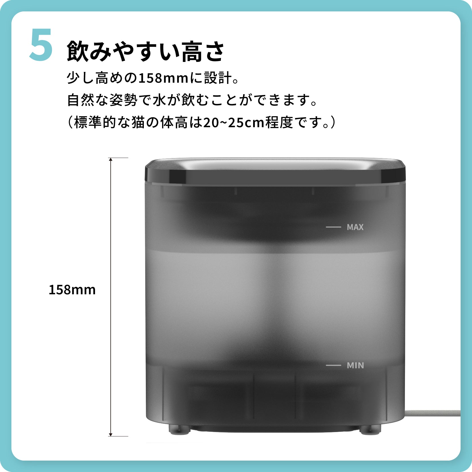 ★ 未使用品 ★　フキペット 自動給水機 / P4103S – PETKIT JP