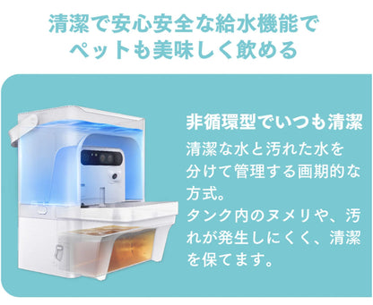 AIカメラ付き非循環型自動給水機 / P4117