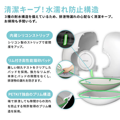自動猫トイレ　エントリーセット /  P9902bac