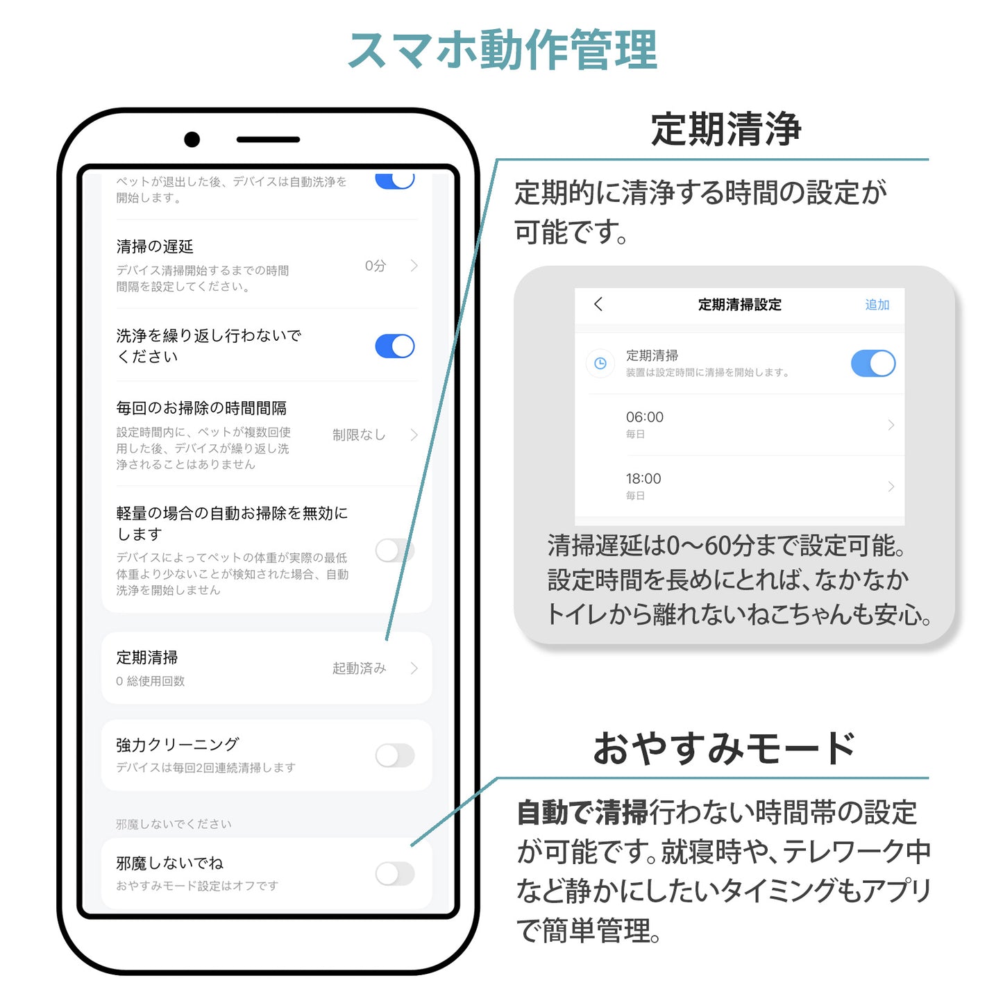 自動猫トイレ　エントリーセット /  P9902bac