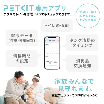 自動猫トイレ　エントリーセット /  P9902bac