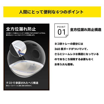 AIカメラ付き全自動猫トイレ / P9903