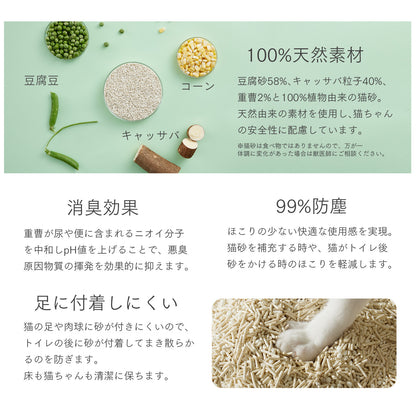 天然素材猫砂 / PKCL11