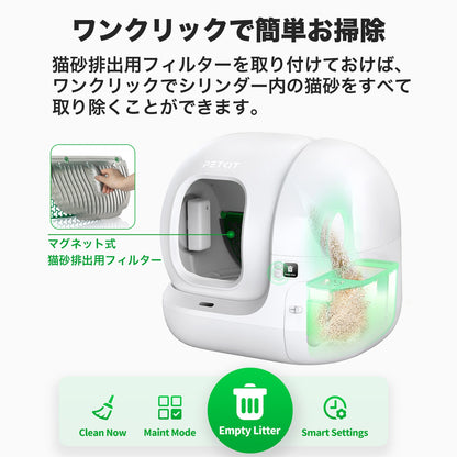 【P9902 P9902bac P9904 自動猫トイレ専用】 猫砂フィルター / P99021 P99022 P99023