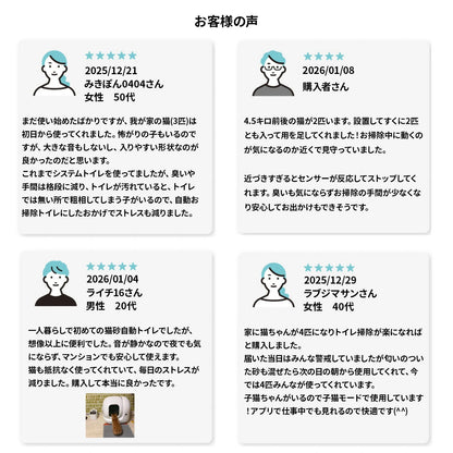 自動猫トイレ フルセット / P9902